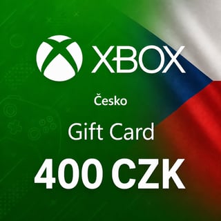 Xbox Česká republika dárková karta 400 CZK
