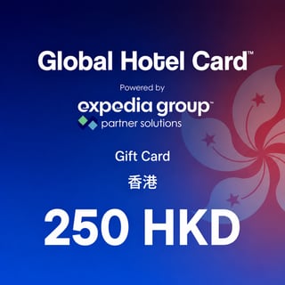 Global Hotel Card Hong Kong Gift Card 250 HKD