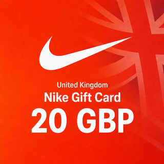 Nike Wielka Brytania Karta Podarunkowa 20 GBP