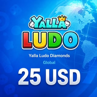 Yalla Ludo Diamonds 25 USD Global