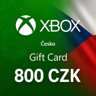 Xbox Česká republika dárková karta 800 CZK