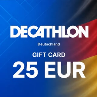 Decathlon Германия подарочная карта 25 EUR
