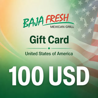 Baja Fresh United States Gift Card 100 USD