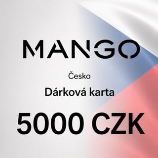 MANGO Tšekin Henkilökortti 5000 CZK lahjakortti