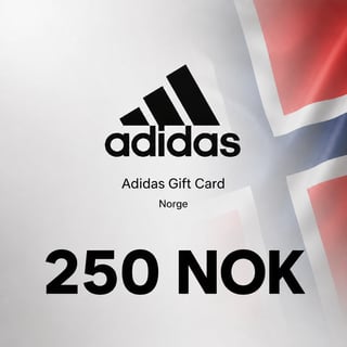 Card cadou Adidas Norvegia 250 NOK