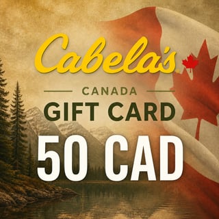 Cabela's Canada Gift Card 50 CAD