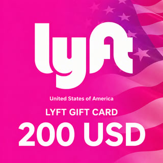 Lyft United States Gift Card 200 USD