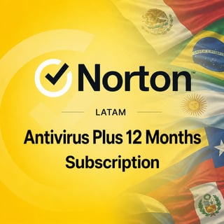 Norton LATAM Antivirus Plus 12-Month License 19.99 USD