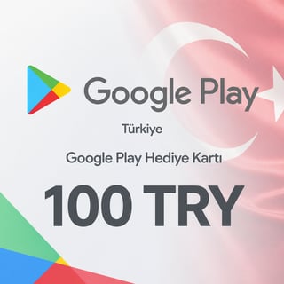 Google Play Türkiye Hediye Kartı 100 TRY