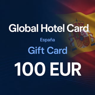 Global Hotel Card Spain Gift Card 100 EUR