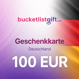 Thẻ quà tặng BucketlistGift Đức 100 EUR