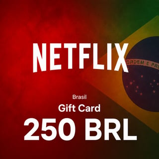 Cartão Presente Netflix Brasil 250 BRL