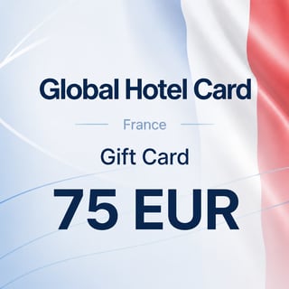 Global Hotel Card France Gift Card 75 EUR