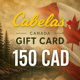 Cabela's Canada Gift Card 150 CAD