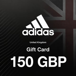 Cartão de Presente Adidas Reino Unido 150 GBP