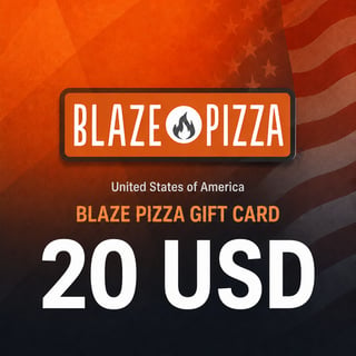 Blaze Pizza United States Gift Card 20 USD