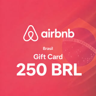 Cartão Presente Airbnb Brasil 250 BRL