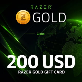 Razer Gold عالمي 200 دولار أمريكي