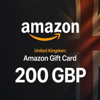 Amazon UK Gift Card 200 GBP