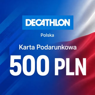 Decathlon Polonya Hediye Kartı 500 PLN