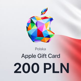 بطاقة هدايا أبل بولندا 200 زلوتي