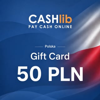Tarjeta de regalo CASHlib Polonia 50 PLN