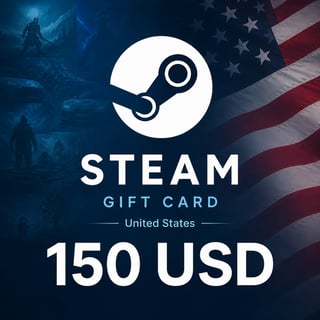Steam United States Wallet Code 150 USD