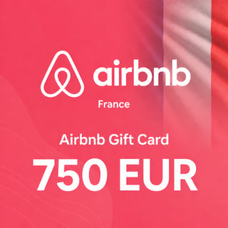 Carte cadeau Airbnb France 750 EUR