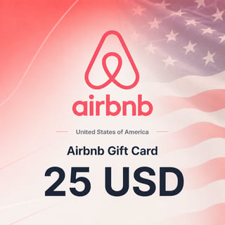 Airbnb United States Gift Card 25 USD