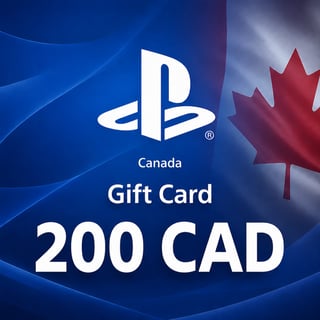 PlayStation Canada Gift Card 200 CAD