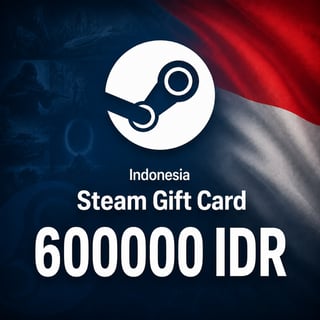 Steam انڈونیشیائی پرس کوڈ 600000 IDR