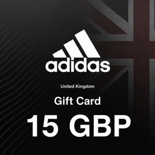 Cartão Presente Adidas Reino Unido 15 GBP