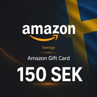 Amazon Svezia Carta Regalo 150 SEK
