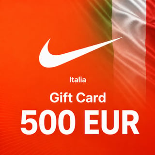 Cartão de Presente Nike Itália 500 EUR