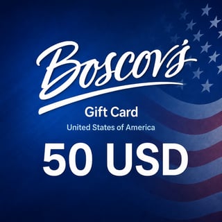 כרטיס מתנה של Boscov's לארה"ב 50 דולר