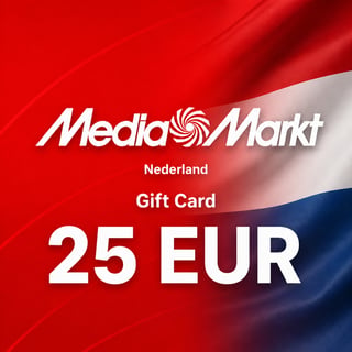 MediaMarkt Holland Presentkort 25 EUR