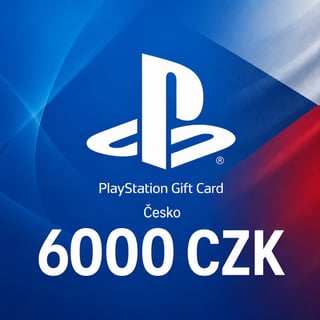 PlayStation Česká republika dárková karta 6000 CZK