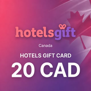 HotelsGift Canada Gift Card 20 CAD