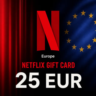 Cartão Presente Netflix Europa 25 EUR