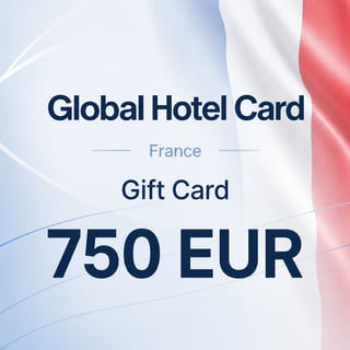 Global Hotel Card France Gift Card 750 EUR
