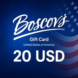 כרטיס מתנה של Boscov's ארה"ב ב-20 USD