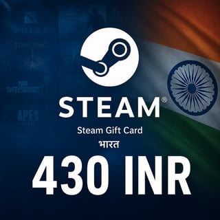 Steam भारत वॉलेट कोड 430 INR