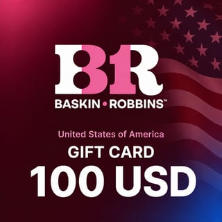 Baskin Robbins United States Gift Card 100 USD