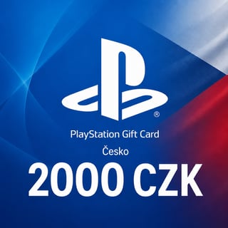 PlayStation Česko Dárková karta 2000 CZK