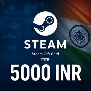 Steam भारत वॉलेट कोड 5000 INR