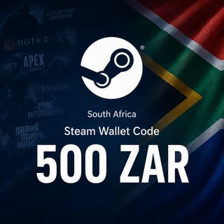 Steam South Africa Wallet Code 500 ZAR