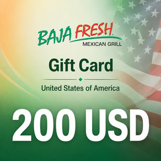 Baja Fresh United States Gift Card 200 USD