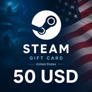 Steam United States Wallet Code 50 USD