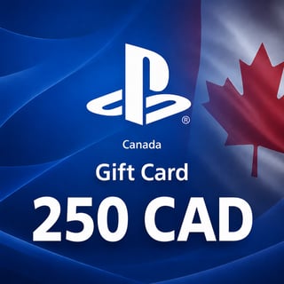 PlayStation Canada Gift Card 250 CAD