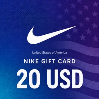 Nike United States Gift Card 20 USD